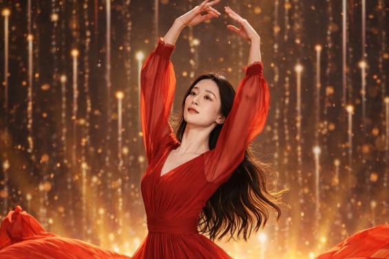 《梦底》舞蹈挑战：复刻刘浩存春晚舞台，丝滑旋转间尽显清纯少女感